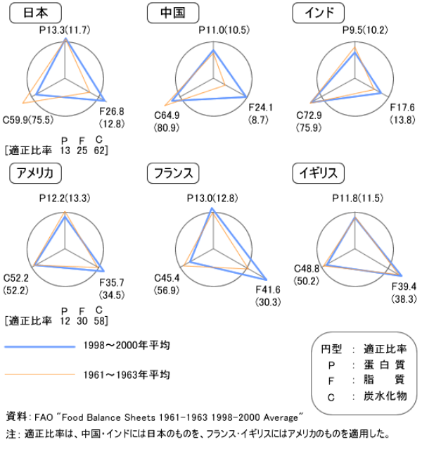 エネルギー比の国際比較